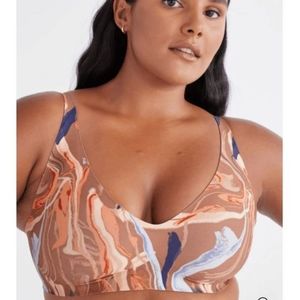 BNWT Knix Wing Woman Marble Earth